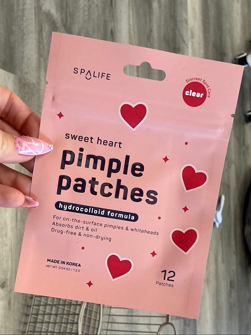 SPALIFE Hydrocolloid Pimple Patches - Pink Pack